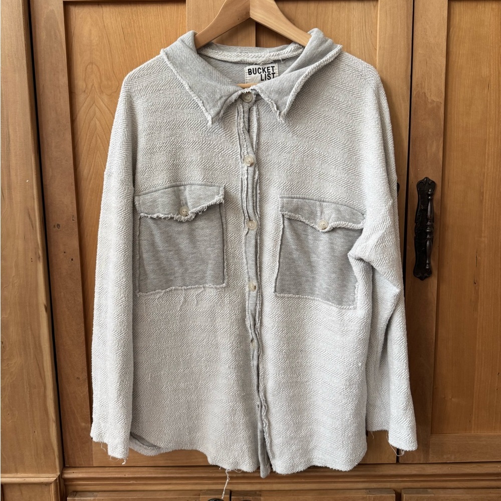 Bucket List Button Up Jacket - image 3